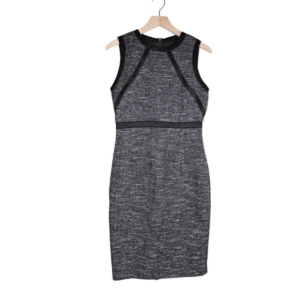 Magaschoni Collection Women's 6 Lined Tweed Italian Fabric Dress